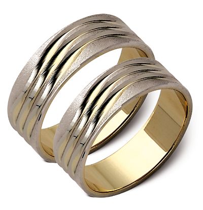 Obrączka ślubna - lux 059